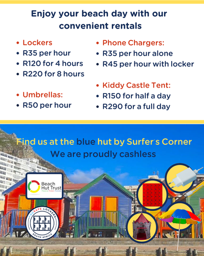 Rent out Muizenberg Beach Lockers